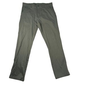 Weatherproof Utility Pants Mens 32x32 Green Excellent Cotton Spandex Beetle